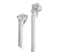 Cicli Bonin Zoom MTB aluminio tija, Unisex, Tija de sillín, Zoom MTB Aluminium, plata