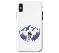 Ciclismo a través de montañas y bosques Carcasa para iPhone X/XS