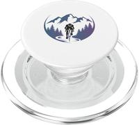 Ciclismo a través de montañas y bosques PopSockets PopGrip para MagSafe