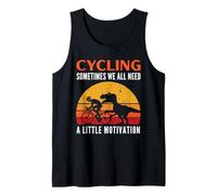 Ciclismo A Veces Todos Necesitamos un Poco de motivación T-Rex Camiseta sin Mangas