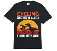 Ciclismo A Veces Todos Necesitamos un Poco de motivación T-Rex Comfort Colors Adult Heavyweight T-Shirt