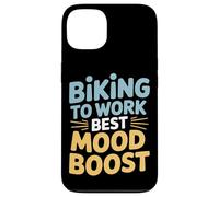 Ciclismo al Trabajo El mejor impulso del estado de ánimo Viaje en bicicleta Carcasa para iPhone 13