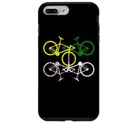 Ciclismo Amarillo Verde Blanco Lunares Carcasa para iPhone 7 Plus/8 Plus