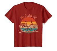 Ciclismo Bicicleta Ciclista Jubilado Plan De Jubilación Bici Camiseta, Niños, Arándano, 2 años