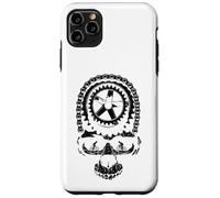 Ciclismo Cadena Engranaje Cráneo Ciclista Ciclista Bicicleta de Carcasa para iPhone 11 Pro Max