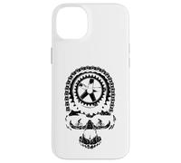 Ciclismo Cadena Engranaje Cráneo Ciclista Ciclista Bicicleta de Carcasa para iPhone 14 Plus