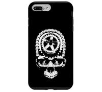Ciclismo Cadena Engranaje Cráneo Ciclista Ciclista Bicicleta de Carcasa para iPhone 7 Plus/8 Plus