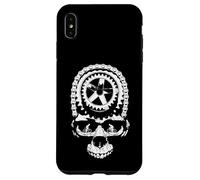 Ciclismo Cadena Engranaje Cráneo Ciclista Ciclista Bicicleta de Carcasa para iPhone XS Max