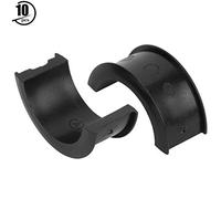 Ciclismo de Bicicleta Handlebar Accesorio Accesorio Ligero Compacto Soporte de teléfono Botella de Agua Convertir Junta 10pcs 31.8 mm a 25.4 mm (A)