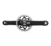 Bielas SRAM XXSL Eagle DUB 170mm 34T DM Negra, 12 Velocidades, Carbono Sram