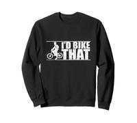 Ciclismo en Bicicleta Que descubre el Sendero Sudadera