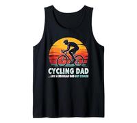Ciclismo papá bicicleta de carreras ciclismo bicicleta de carreras dicen Camiseta sin Mangas
