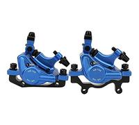 Ciclismo Pinza de Freno HB-100 Línea de Bicicleta de montaña Tirando Juegos de Frenos de Disco hidráulicos Presión de Aceite Frenos de Disco Herramienta Pinzas(Azul)