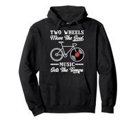 Ciclismo Y Música Bicicletas Bicicleta Bicicleta Bicicleta Ciclista Spin Class Sudadera con Capucha