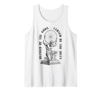 Ciclista Bendecido por los Dioses de la Bicicleta Divertido Vintage Camiseta sin Mangas