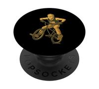 Ciclista BMX de George Bush PopSockets PopGrip Adhesivo