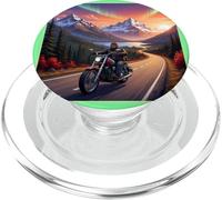 Ciclista de Alaska Road Trip PopSockets PopGrip para MagSafe