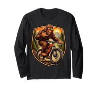 Ciclista de montaña Sasquatch, Shaka, Amante del Descenso Manga Larga