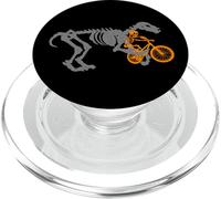 Ciclista MTB Bike Esqueleto Dinosaurio Ciclista Bicicleta PopSockets PopGrip para MagSafe