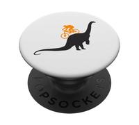 Ciclista MTB Dinosaurios Bike Accesorios Montaña Bicicleta PopSockets PopGrip Adhesivo