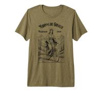 Ciclista Patrona Santa Madonna del Ghisallo Bicicleta Camiseta Premium