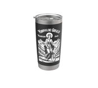 Ciclista Patrona Santa Madonna del Ghisallo Bicicleta Vaso térmico de acero inoxidable de doble pared