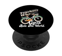 Ciclista Profesor Ciclismo Bicicletas Bicicleta Enseñanza de Bicicletas PopSockets PopGrip Adhesivo