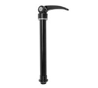 Ciclo a través del eje delantero frontal de aluminio aleación de aluminio reducción de vibración reemplazo del eje del eje para bicicletas de montaña (145 mm)