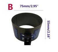 Ciclo De Calentamiento De Lavavajillas Anillo Calefactor De Película Gruesa, Compatible Con Siemens,/Compatible Con Bosch, Piezas De Repuesto For Lavavajillas 2080W 230V(B 75mm 55 mm)