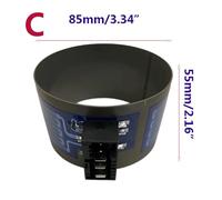 Ciclo De Calentamiento De Lavavajillas Anillo Calefactor De Película Gruesa, Compatible Con Siemens,/Compatible Con Bosch, Piezas De Repuesto For Lavavajillas 2080W 230V(C 85mm 55 mm)