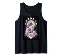 Ciclo Lunar de la Maternidad Celestial floración de la Flor Camiseta sin Mangas