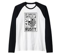 Ciclo para Quemar la Cita Loca Camiseta Manga Raglan