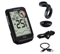 Ciclocomputador Sigma Rox 4.0 Endurance HR set Color: negro