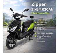 Ciclomotor Eléctrico ZI-EMR20Ah - E-Scooter, Moped