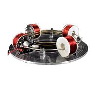 Ciclotrón electromagnético - Acelerador circular Física Ayuda de Enseñanza para Experimentación y Aprendizaje