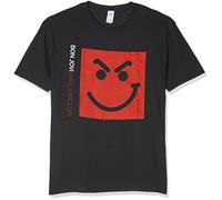 CID Bon Jovi-Smirk Camiseta, Negro (Negro), M para Hombre