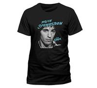 CID Bruce Springsteen-The River Camiseta, Negro, L para Hombre