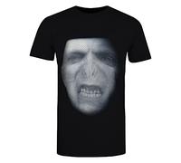 CID Camiseta Harry Potter-Voldemort, Negro, L, Negro, 50