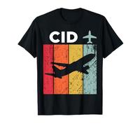 CID Cedar Rapids Aeropuerto Camiseta