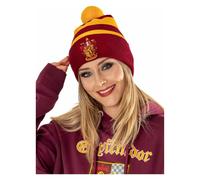 Cid gorro oficial de harry potter gryffindor bordado para adultos, mul