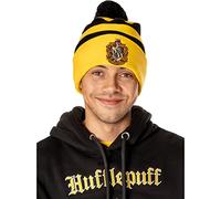 CID Gorro Oficial de Harry Potter Hufflepuff Amarillo, Talla única, Amarillo, Talla única