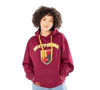 CID Harry Potter Gryffindor Deluxe Sudadera con Capucha y Capucha, Rojo, XL, Red, XL