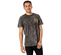 Cid hufflepuff acid wash harry potter - camiseta unisex, multicolor, t