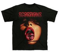 CID Scorpions-Tongue Camiseta, Negro, L para Hombre