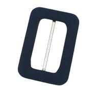 Cidegoo Hebillas de cinturón, 10 unidades, hebilla de metal de triple deslizamiento, cierre ajustable para bolsa, correa, hebillas de cinturón, accesorios de costura, Azul marino., Tri-45mm