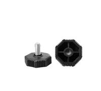 Cidegoo Patas de muebles M6-M10 ajustables para patas de silla, antideslizantes, absorción de golpes, almohadilla para muebles, cama, sofá, armario, mesa, alfombrillas protectoras para patas de