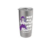 CIDP Awareness Not All Wounds Are Visible Vaso térmico de acero inoxidable de doble pared