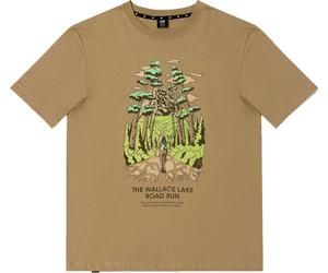 Ciele - Camisetas - U ORTShirt Wallace Lake Road Canvas de Algodón - Talla L - Marrón Marrón L