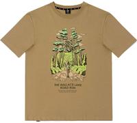 Ciele - Camisetas - U ORTShirt Wallace Lake Road Canvas de Algodón - Talla M - Marrón Marrón M
