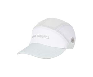 Ciele - Ropa para trail running - FSTCapSC Field IconicSL White Light Grey - Talla S/M - Gris Gris S/M